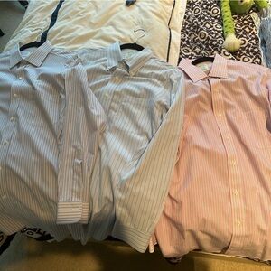 3 brooks brothers dress shirts, size 16-32